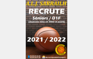 L'ALJS recrute pour la saison 2021-2022